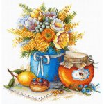 (image for) Sweet Honey Counted Cross Stitch Kit